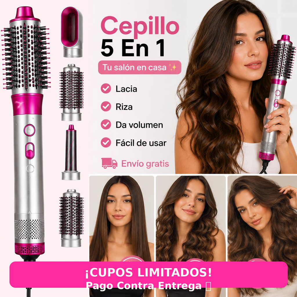 Cepillo 5 en 1 novaair pro